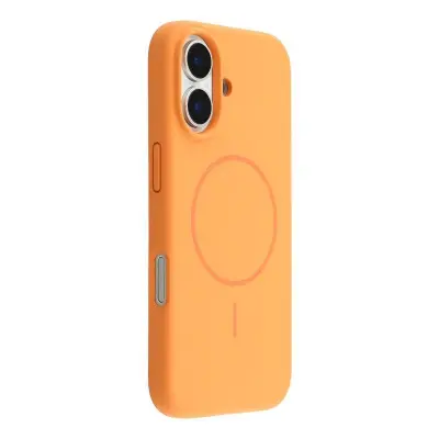 X-LEVEL iPhone 17 Mobilskal MagSafe Liquid Silicone Orange