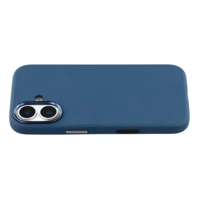 X-LEVEL iPhone 17 Mobilskal MagSafe PU Läder Hård PC Blå