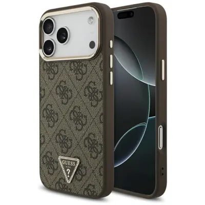 Guess iPhone 18 Pro Max/17 Pro Max Mobilskal MagSafe 4G Triangle Logo