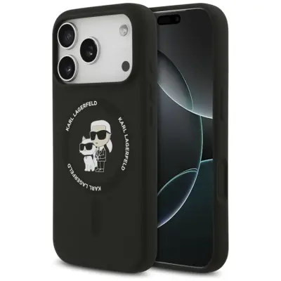 Karl Lagerfeld Mobilskal För iPhone 18 Pro Max/17 Pro Max Silikon Ring