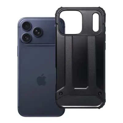 Mobilskal För iPhone 18 Pro Max/17 Pro Max Armor (Low Kamera Edge) - Svart
