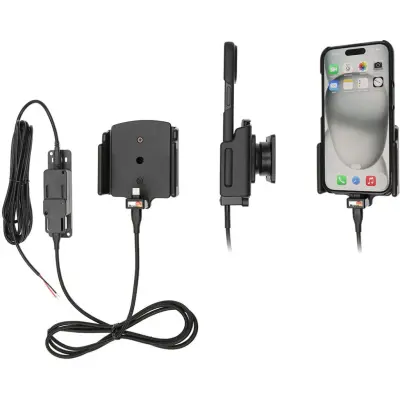 Brodit Aktiv hållare för fast installation 727370 (iPhone 18 Pro/17/17 Pro/16e/16/16 Pro/15/15 Pro)