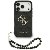 Guess Mobilskal för iPhone 18 Pro/17 Pro med Rem Classic Logo - Svart