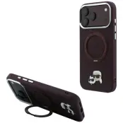 Karl Lagerfeld Mobilskal För iPhone 18 Pro Magsafe Ringhållare 360