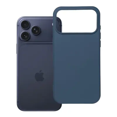 Mobilskal för iPhone 18 Pro Silikon - Marinblå