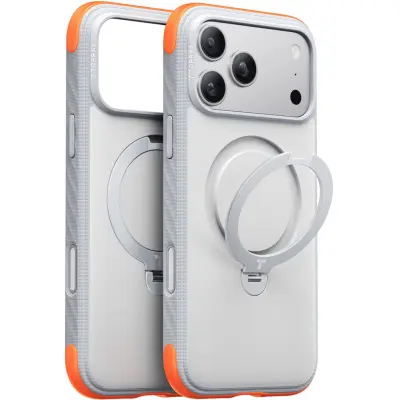Torras Ostand Q3 Rugged (iPhone 18 Pro) - Svart