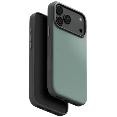 UNIQ Mobilskal För iPhone 18 Pro/17 Pro Lyden DS Magclick - Grön