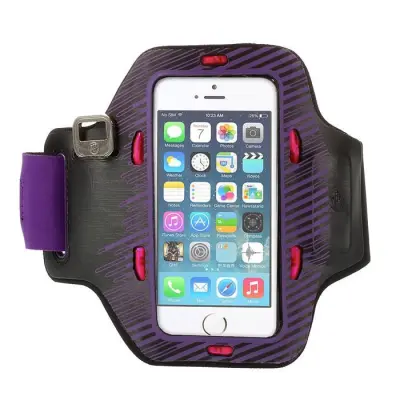 Armband med blinkande lampor till Apple iPhone 5S/5/5C - Lila
