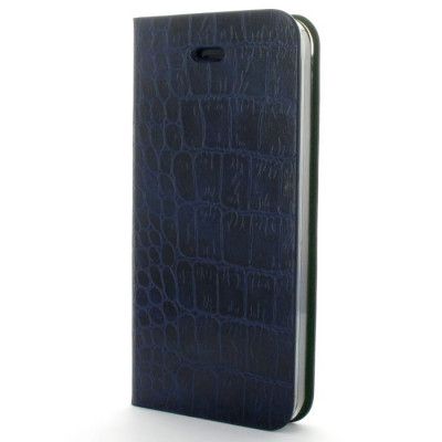 AVOC Nuovo Diary Plånboksväska till Apple iPhone 5/5S/SE (Navy)