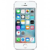 Begagnad iPhone 5S 16GB Silver Olåst i bra skick Klass B