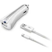 CellularLine billaddarkit till Apple iPhone 5S/5 / iPad Mini (Vit)