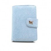Cho Cho Cat Smart Fold plånbok-mobilväska (Ljus-Blå)