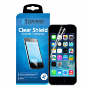 CoveredGear Clear Shield skärmskydd till iPhone 5/5S/SE