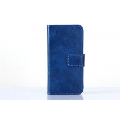 Detachable 2 in 1 Plånboksfodral till Apple iPhone 5/5S/SE (MörkBlå)