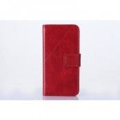 Detachable 2 in 1 Plånboksfodral till Apple iPhone 5/5S/SE (Röd)