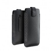 Forcell Pocket Carbon skal Size 02 till iPhone 5S mm