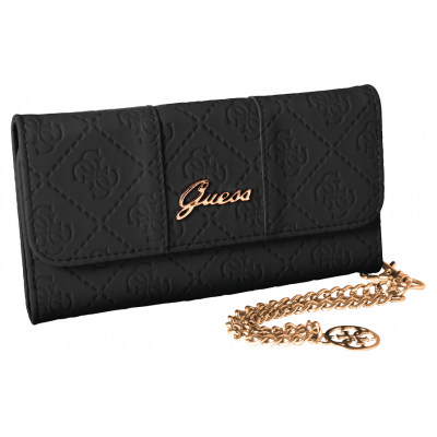 Guess Scarlett Clutch Case till Apple iPhone 5/5S/SE - Svart