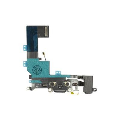 Hörlursuttag med Lightning-anslutning flexkabel till iPhone 5S - Vit