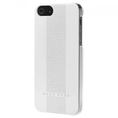 Hugo Boss Dots skal till Apple iPhone 5/5S/SE - Vit