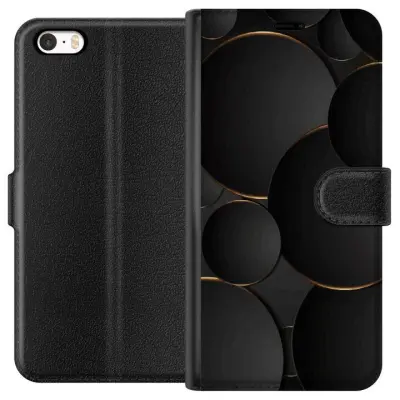 Plånboksfodral till Apple iPhone 5s med Lyxig Cirklar