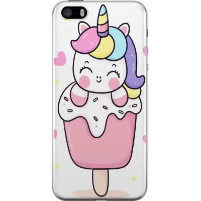 Mobilskal till Apple iPhone 5s med Glad enhörning
