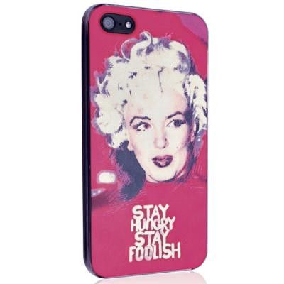 MUVIT Stay Hungry Stay Foolish Skal till till Apple iPhone 5/5S/SE (Marilyn)
