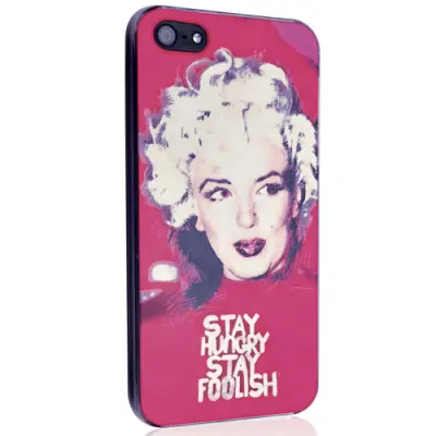 MUVIT Stay Hungry Stay Foolish Skal till till Apple iPhone 5/5S/SE (Marilyn)