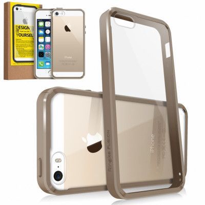 RINGKE Fusion skal till Apple iPhone 5/5S/SE (Champagne)