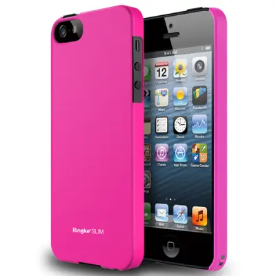 Ringke Slim till Apple iPhone 5/5S/SE (Rosa)