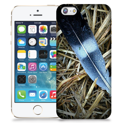 Skal till Apple iPhone 5/5S/SE - Fjäder