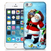 Skal till Apple iPhone 5/5S/SE - Glad Jultomte