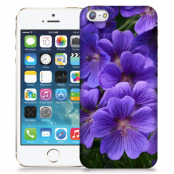 Skal till Apple iPhone 5/5S/SE - Lila blommor