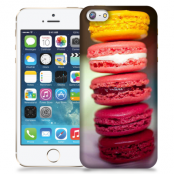 Skal till Apple iPhone 5/5S/SE - Macarons - Rosa