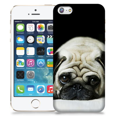 Skal till Apple iPhone 5/5S/SE - Mops