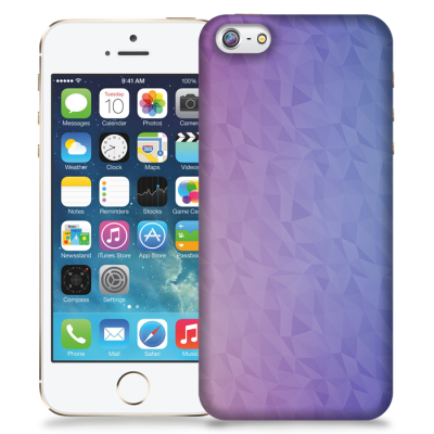 Skal till Apple iPhone 5/5S/SE - Prismor - Lila