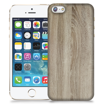 Skal till Apple iPhone 5/5S/SE - Trä - Ek