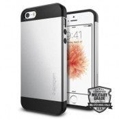 Spigen Slim Armour iPhone 5S / Se Satäng Silver