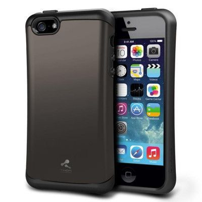 Verus Hard Drop Skal till till Apple iPhone 5/5S/SE (Grå)