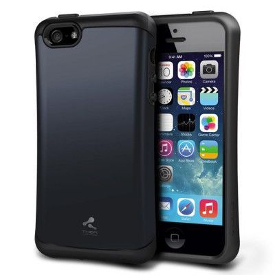 Verus Hard Drop Skal till till Apple iPhone 5/5S/SE (Mörk Blå)