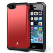 Verus Hard Drop Skal till till Apple iPhone 5/5S/SE (Röd)