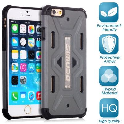 Benwis Armor Case (iPhone 6(S) Plus) - Grå
