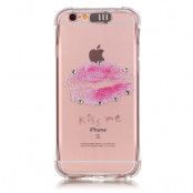 Blinkande Flexiskal till Apple iPhone 6(S) Plus - Pink Lips