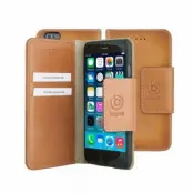 Bugatti - BookCover Amsterdam (iPhone 6(S) Plus) - Ljusbrun