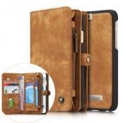 Caseme Retro Plånboksfodral av läder till iPhone 6(S) Plus - Brun