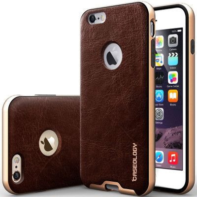 Caseology Bumper Frame Skal till Apple iPhone 6(S) Plus- Brun