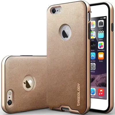 Caseology Bumper Frame Skal till Apple iPhone 6(S) Plus - Guld