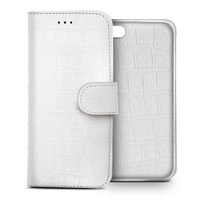 Celly Luxury Plånboksfodral till Apple iPhone 6(S) Plus - Vit