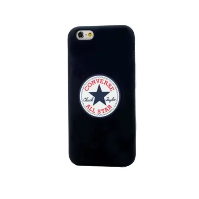 Converse Skal Silikon iPhone 6(S) Plus - Svart