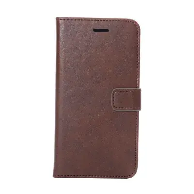 Crazy Horse Plånboksfodral till Apple iPhone 6(S) Plus - MörkBrun