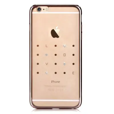 Devia Crystal Love skal till Apple iPhone 6(S) Plus - Guld